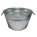 Bucket Ice BBQ Champagne Oval Galvanis
